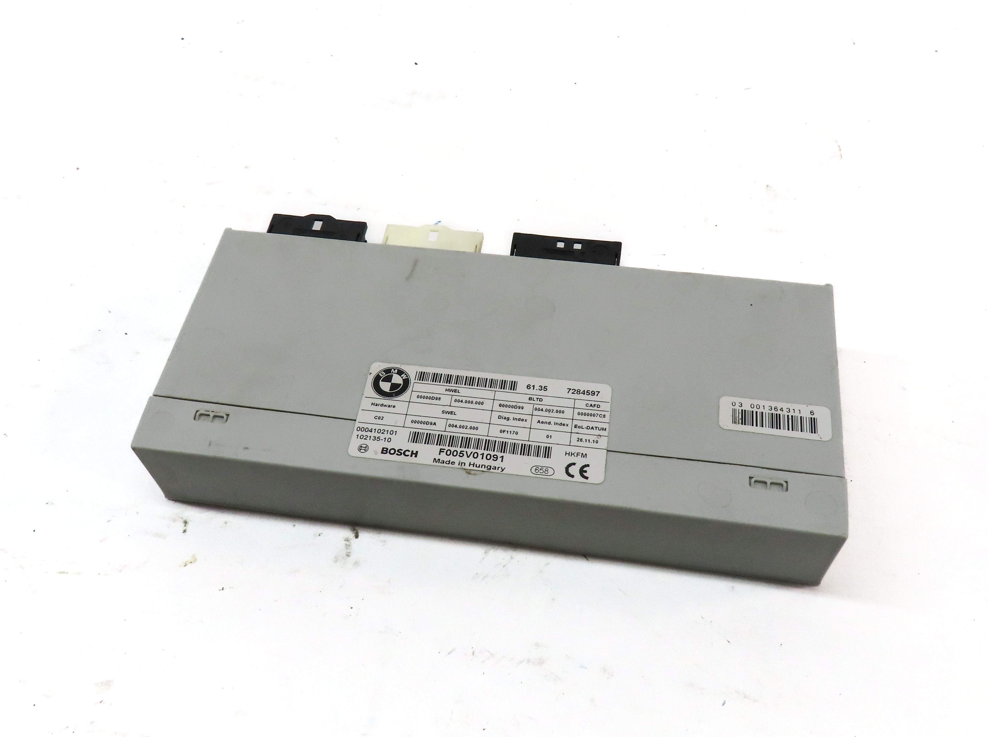 09-17 BMW X3 X4 M5 M6 5/6/7 SERIES (F01 F10 F25 F26) TRUNK LIFT LIFTGATE MODULE — exact item pictured